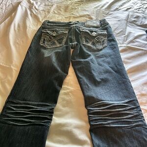 Hydraulic Black Flare Wide Leg Jeans  5/6 Regular